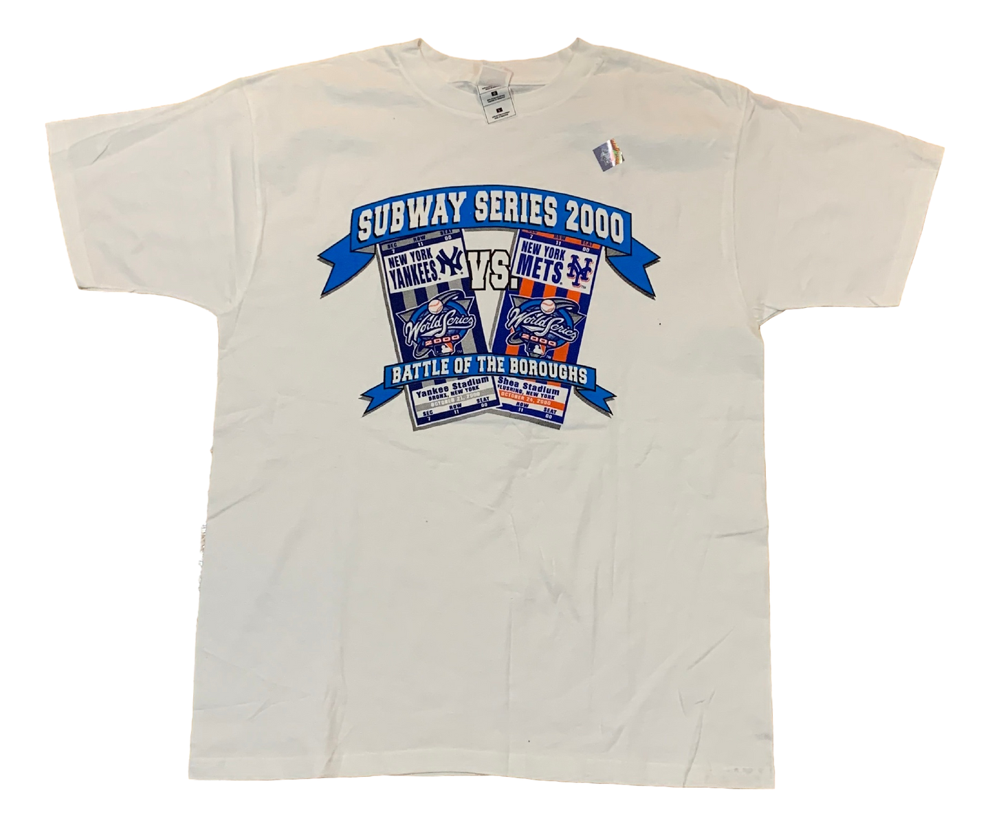 Vintage Subway Series Tee (2000) - Large