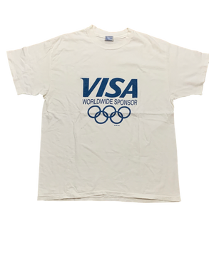 Vintage Visa Olympics Tee - Large