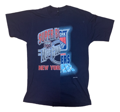 1/1 NY Rangers + NY Giants Tee - Large