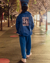 Stamp Logo Windbreaker - Blue