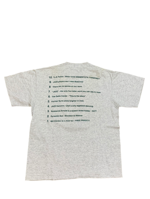 Vintage Utah Jazz Tee (10 Reasons) - Large