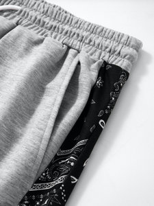 LLC Shorts - Grey Paisley