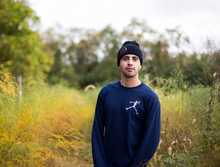 Navy “Scare Jordan” Long Sleeve