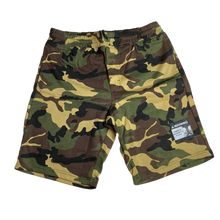 Woodland Camo Warning Sweatshorts