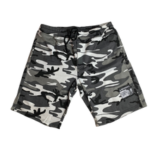Snow Camo Warning Sweatshorts