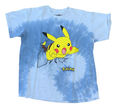 Vintage Pikachu Tie Dye Tee - Small