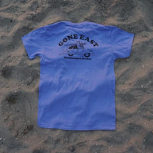 "Gone East" Tee (Blueberry Pie)