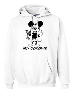 Hey Corona Hoodie - White